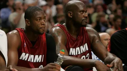 Dvejn Vejd i Šekil O'Nil (©AFP)