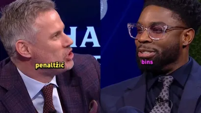 Džejmi Karager i Majka Ričards (Printscreen©CBSGolazo))