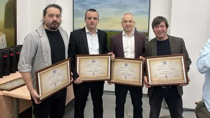 USNS podelio godišnje nagrade: Mozzartovi laureati Stanković, Jocić, Dučić i Jovanović