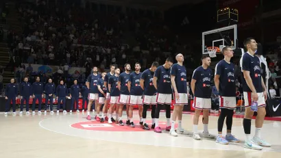 Tim Srbije za meč sa Turskom (©MN Press)