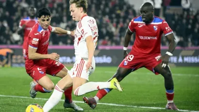 Šjelderup na meču sa Žil Visenteom (@AFP)