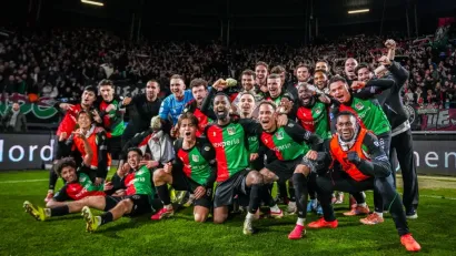 Slavlje fudbalera NEC-a (Guliver)