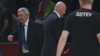 Svetislav Pešić i Saša Obradović (©MN Press)