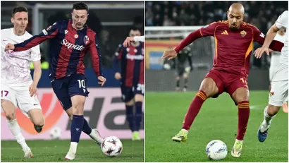 Frederiko Bernadeski i Donjel Malen (©AFP)