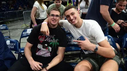 Nikola Đurišić i Nikola Jović (©Star Sport)