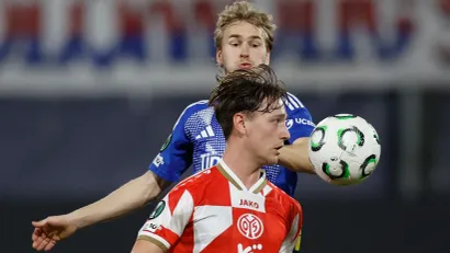 Mihal Beran (Sigma) i Vilijam Beving (Majnc)