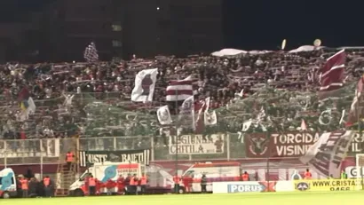 Navijači Rapida iz Bukurešta (©Printscreen youtube.com)