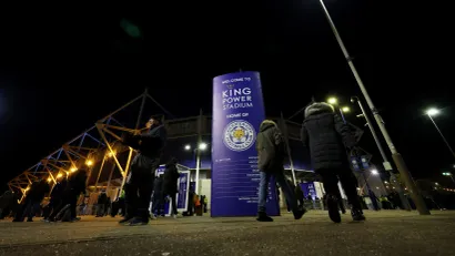Stadion King Pauer u Lesteru (©Reuters)