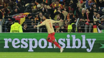 Anđelo Fulgini u dresu Lansa (©Reuters)