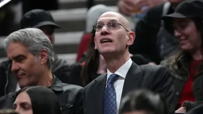 Adam Silver (©AFP)