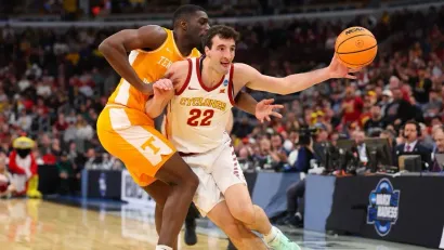 Divejn Braun i Milan Momčilović (AFP)