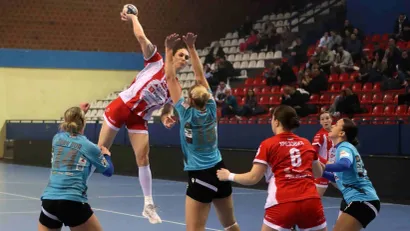 Jovana Skrobić u meču sa Borankama na Banjici (©ARKUS liga)