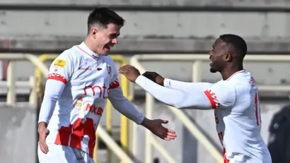 Aleksandar Šestjuk u dresu Radničkog iz Niša (©MN Press)