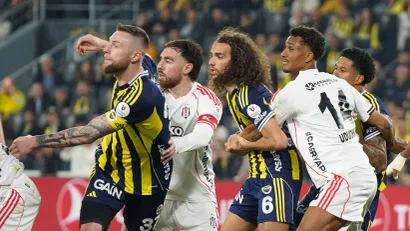 Detalj sa derbija Fenerbahče - Bešiktaš (Gulliver, ©Seskimphoto)