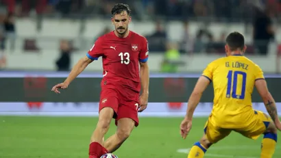 Nemanja Stojić u dresu reprezentacije Srbije (©Starsport)