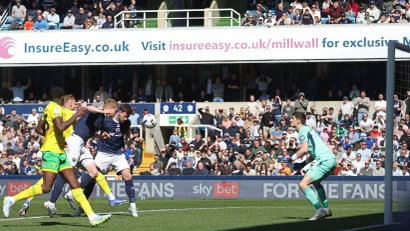 Trenutak kada je Ivanović postigao gol (©Guliver/Daniel Weir Sports Press Photo)