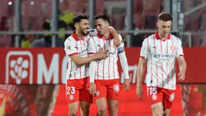 Slavlje igrača Đirone (©Reuters)