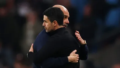 Pep Gvardiola i Mikel Arteta (Reuters)