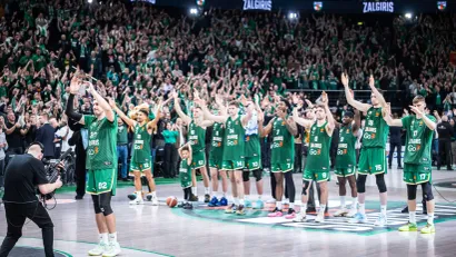 Košarkaši Žalgirisa (Gulliver, ©Rokas Lukosevicius)