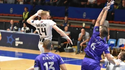 Sergej Ivanov u prvom duelu ove sezone sa Metaloplastikom u Šapcu (©ARKUS liga)