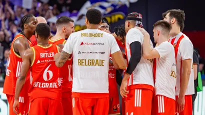 Košarkaši Crvene zvezde u Madridu (©Star Sport)