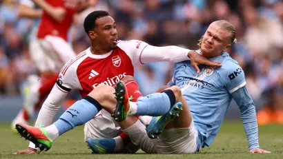 Gabrijel i Haland (©Reuters)