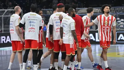 Košarkaši Crvene zvezde (©MN Press)