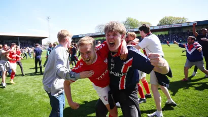 Slavlje fudbalera Jork Sitija (©Reuters)