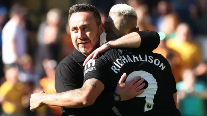 De Zerbi i Rišarlison (©Reuters)