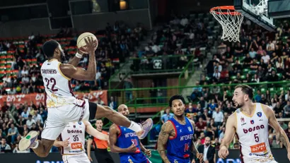 Detalj sa utakmice (©ABA liga/Bosna – Ednan Turalić)