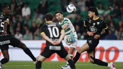 Detalj sa utakmice Sporting - Tondela (©AFP)