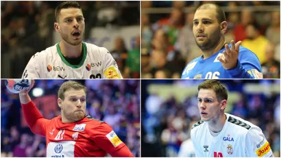 Mijajlo Marsenić, Dejan Milosavljev, Dragan Pešmalbek i Stefan Dodić (©Guliver image)