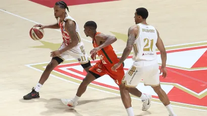 Tajson Karter, Umodža Gibson i Džoel Bolomboj (©MN Press)