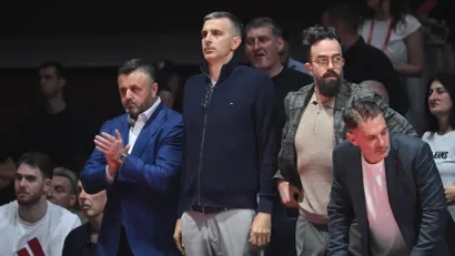 Željko Drčelić, Milan Dozet, Nemanja Vasiljević i Živorad Vasić (©MN Press)