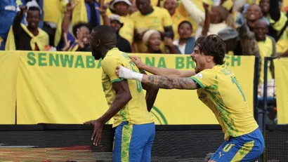 Fudbaleri Mamelodi Sandaunsa (©AFP)