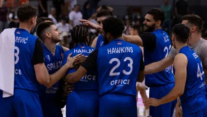 Slavlje igrača Spartaka (Foto: Starsport)