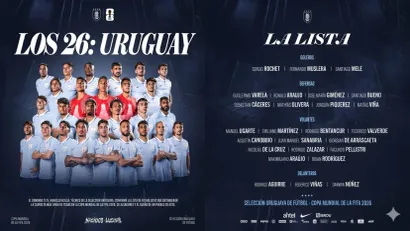 Foto: Selección Uruguaya 