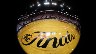 Logo NBA finala (AFP)