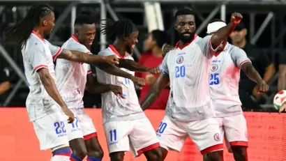 Fudbaleri Haitija (AFP)