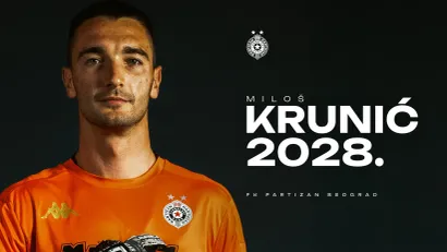 Miloš Krunić (©FK Partizan)