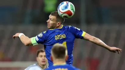 Kapiten reprezentacije BiH Edin Džeko