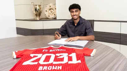 Natanijel Braun (©fcbayern)