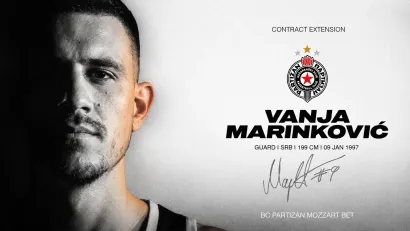 Vanja Marinković (©KK Partizan Mozzart Bet)