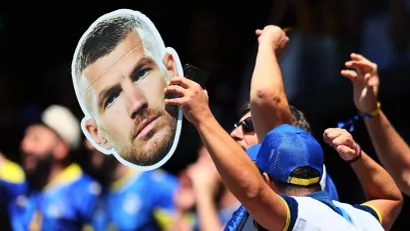 Edin Džeko (©Reuters)