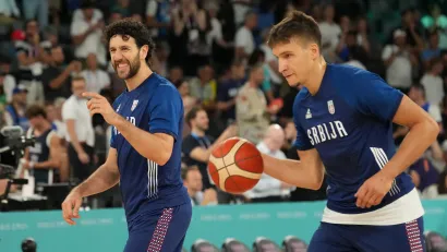 Vasilije Micić i Bogdan Bogdanović (©Star Sport)
