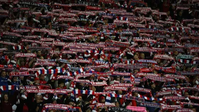 Navijači Visle iz Krakova (©Reuters)