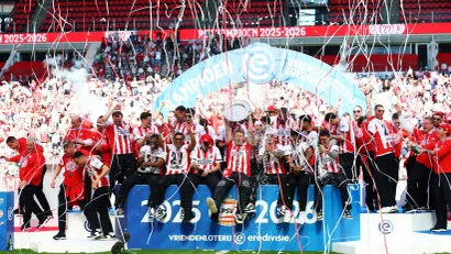 Šampionsko slavlje fudbalera PSV-a