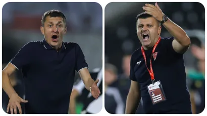 Saša Ilić i Feđa Dudić tokom utakmice (©Starsport)