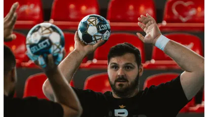 Tobijas Vagner (©RK Partizan/Maja Nastić)