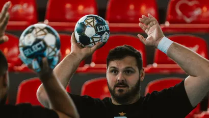 Tobijas Vagner (©RK Partizan/Maja Nastić)